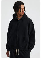 Essential Boxy Zip Hoodie