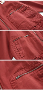 Essential Contrast Collar Workwear Jacket