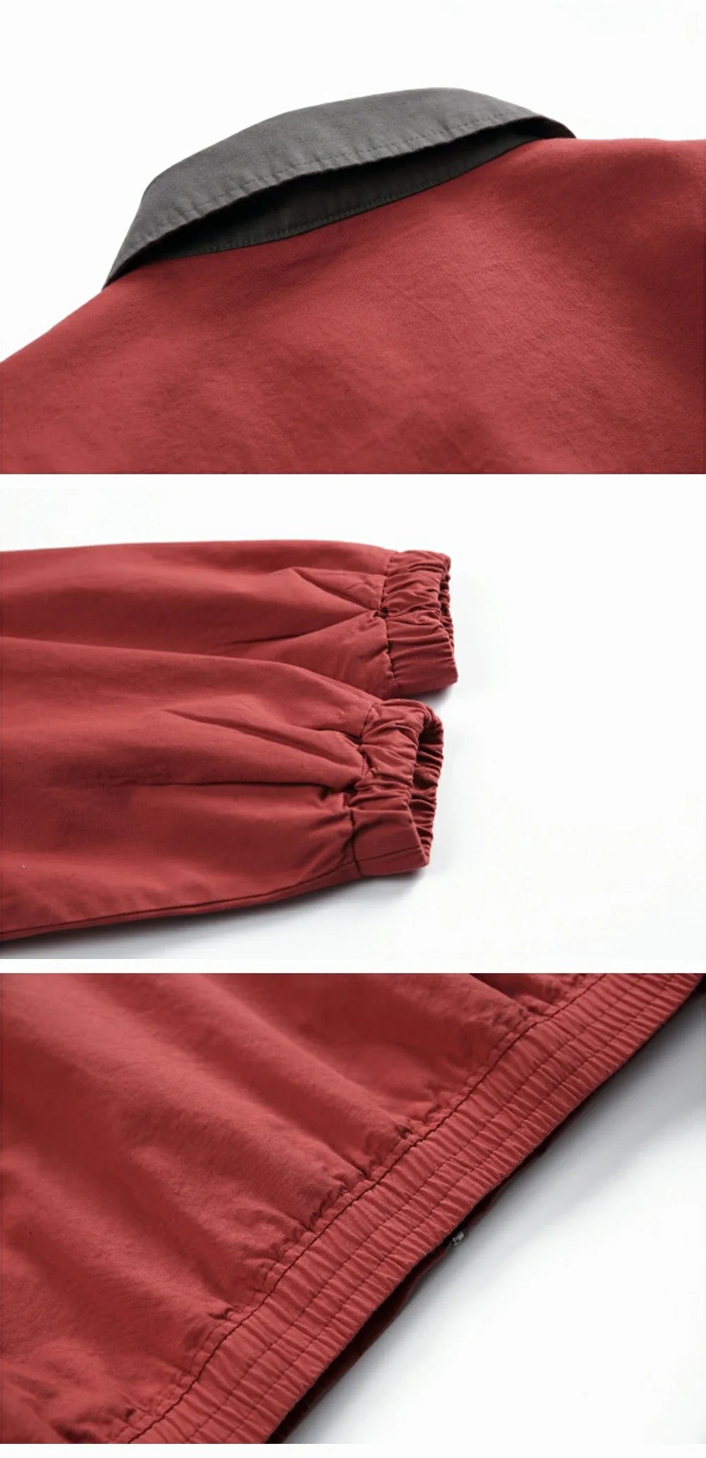Essential Contrast Collar Workwear Jacket