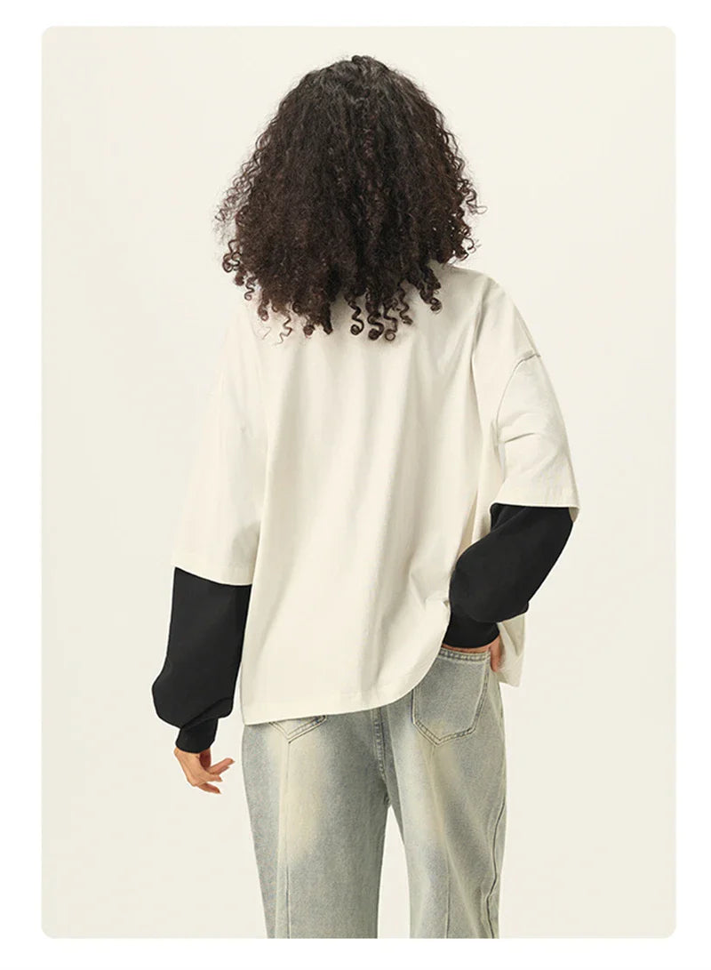 Essential Double Layer Long Sleeve T-Shirt
