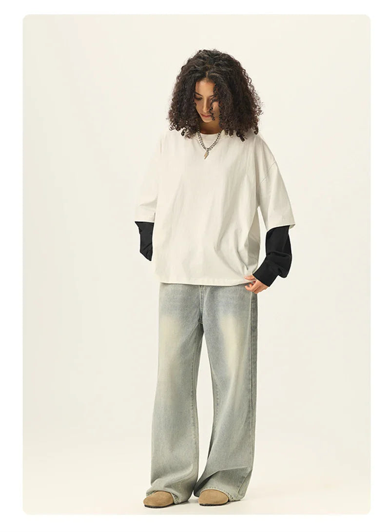 Essential Double Layer Long Sleeve T-Shirt