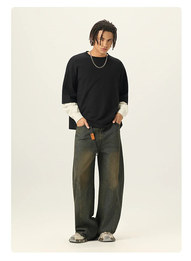 Essential Double Layer Long Sleeve T-Shirt