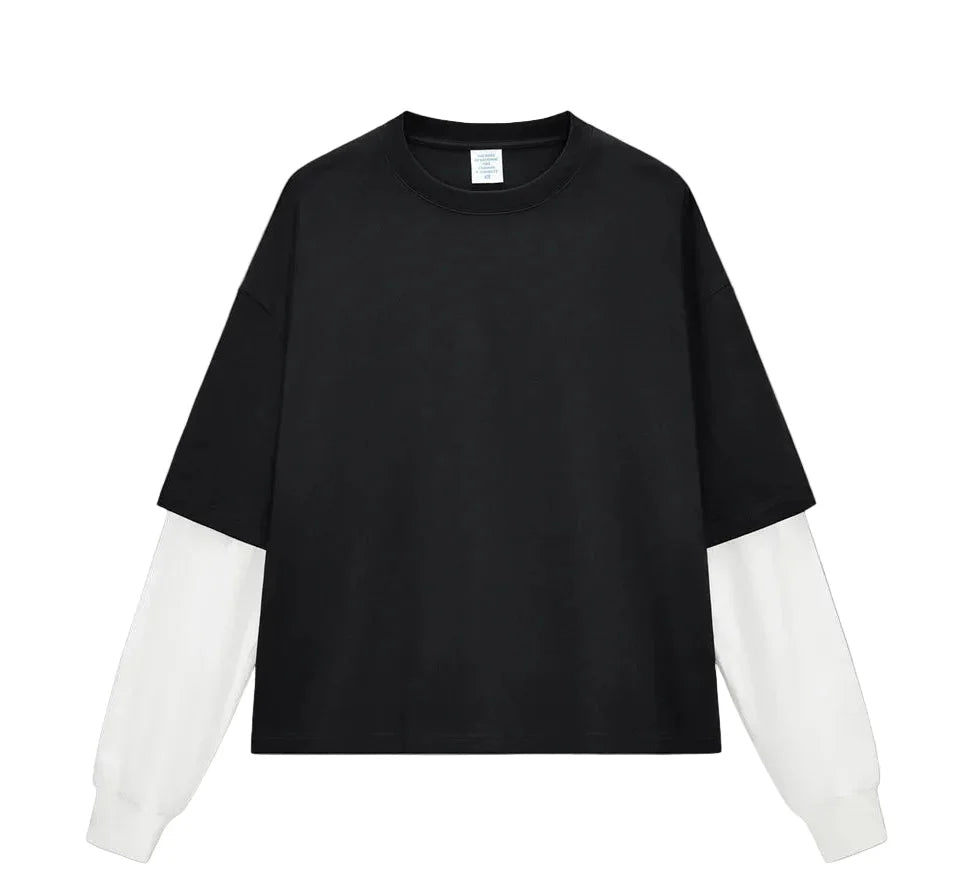 Essential Double Layer Long Sleeve T-Shirt