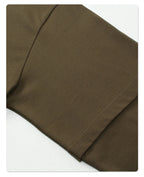 Essential Mock Double Layer Long Sleeve T-Shirt