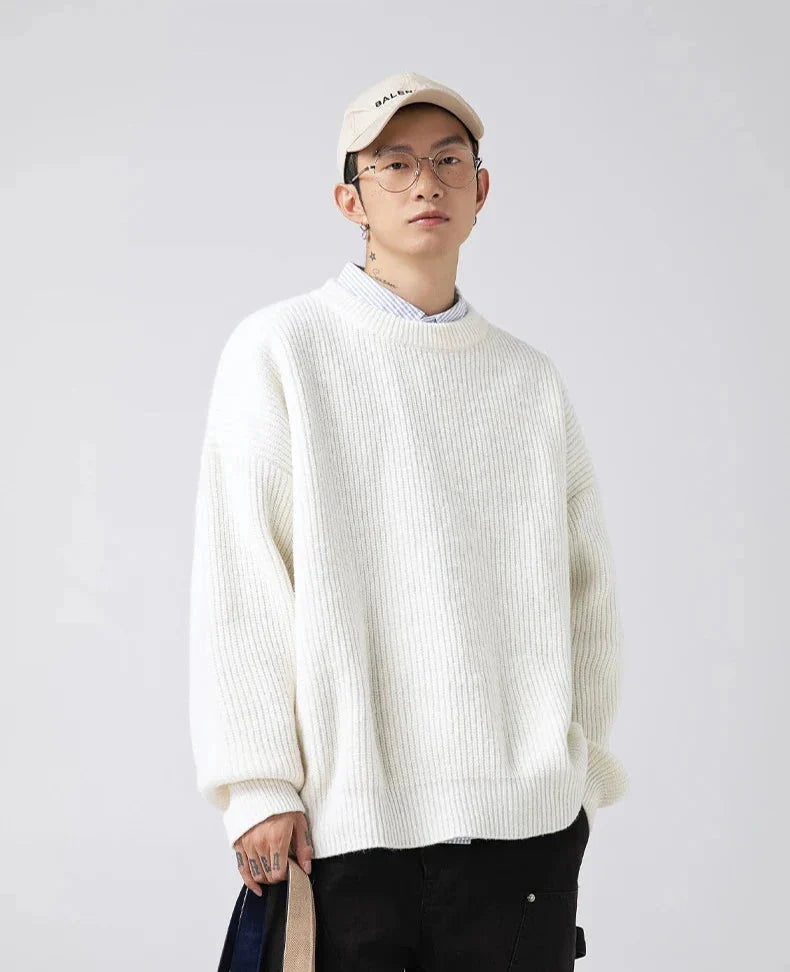 Essential Rib Knit Sweater