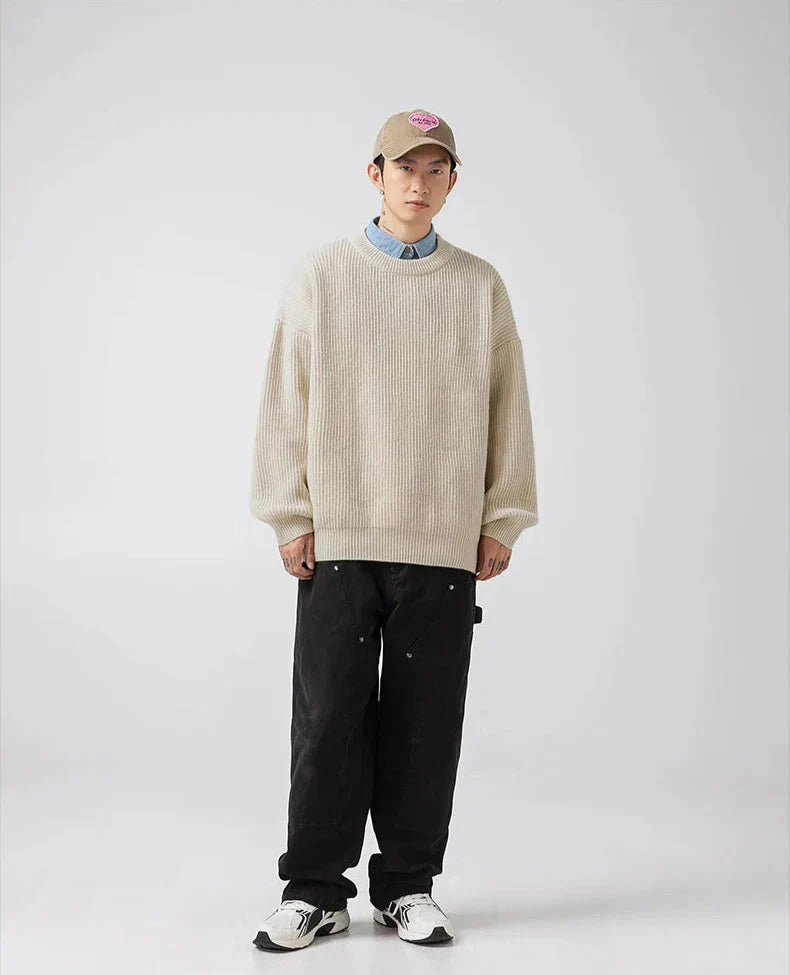 Essential Rib Knit Sweater
