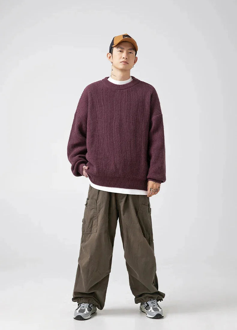 Essential Rib Knit Sweater