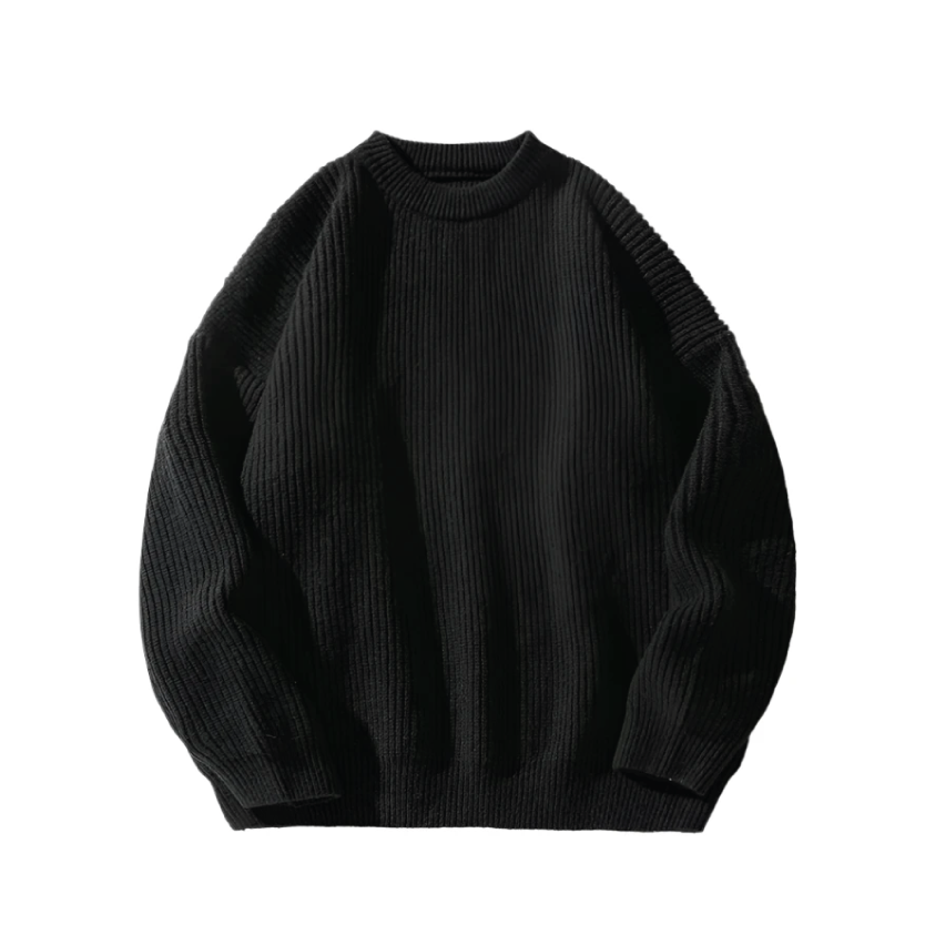 Essential Rib Knit Sweater