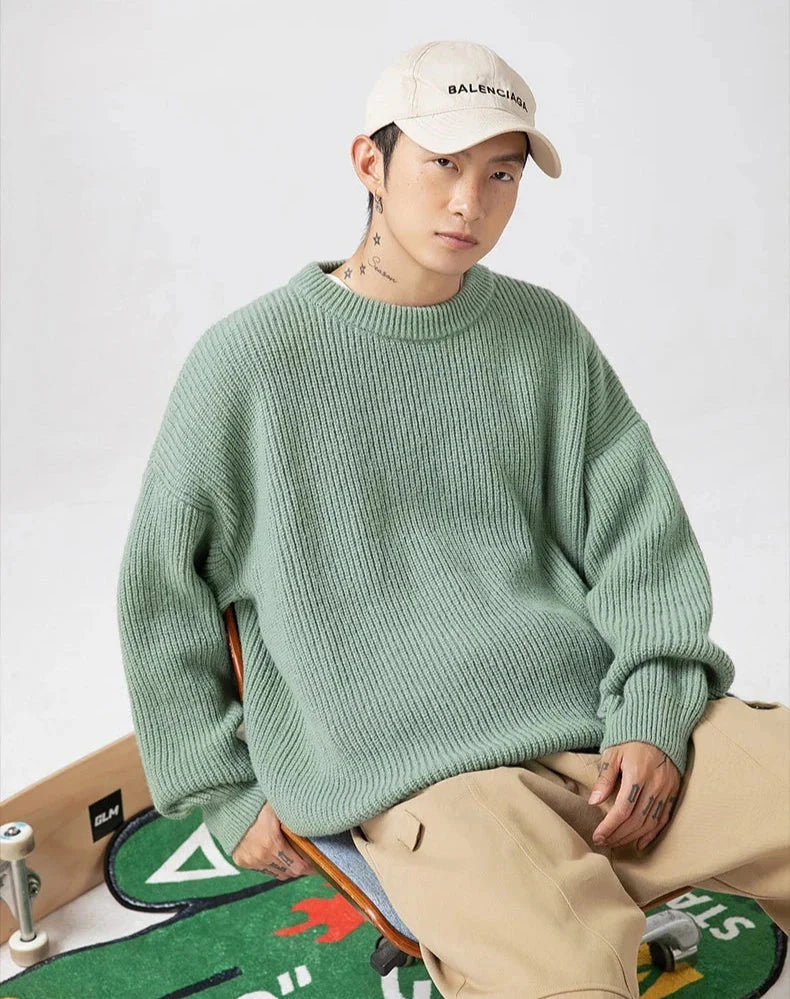 Essential Rib Knit Sweater