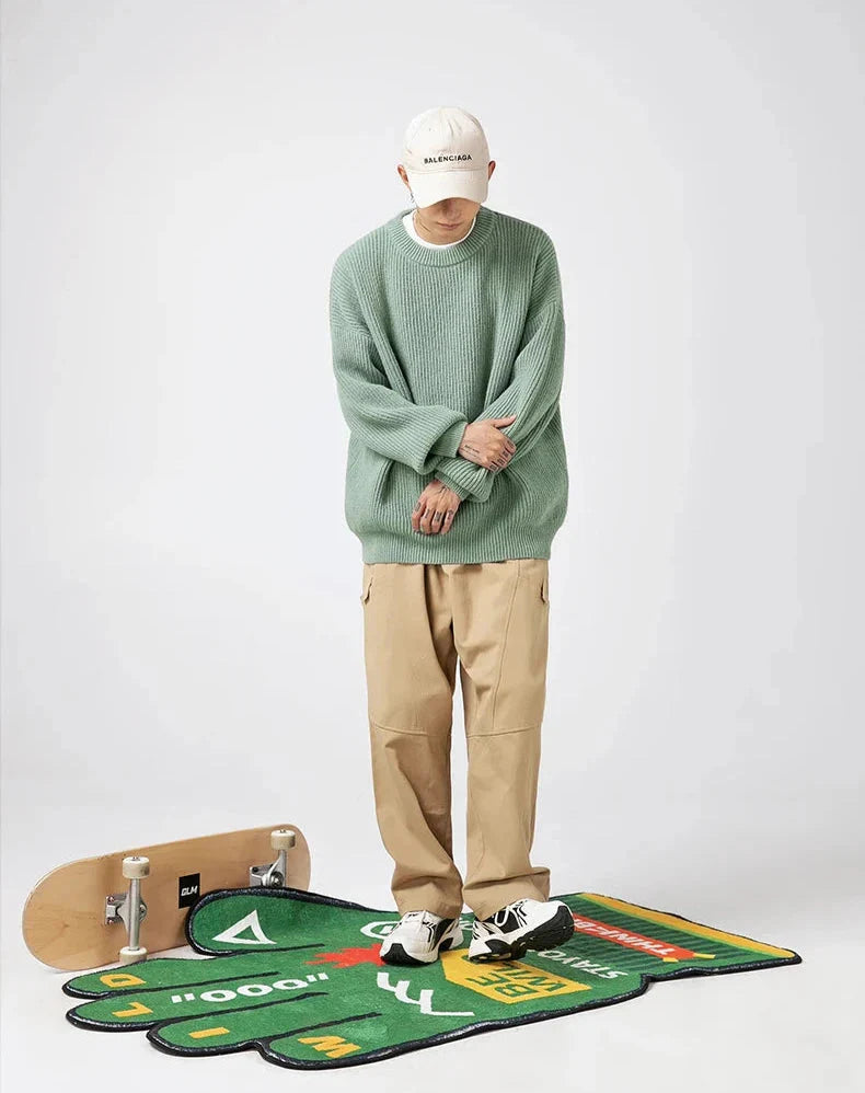 Essential Rib Knit Sweater