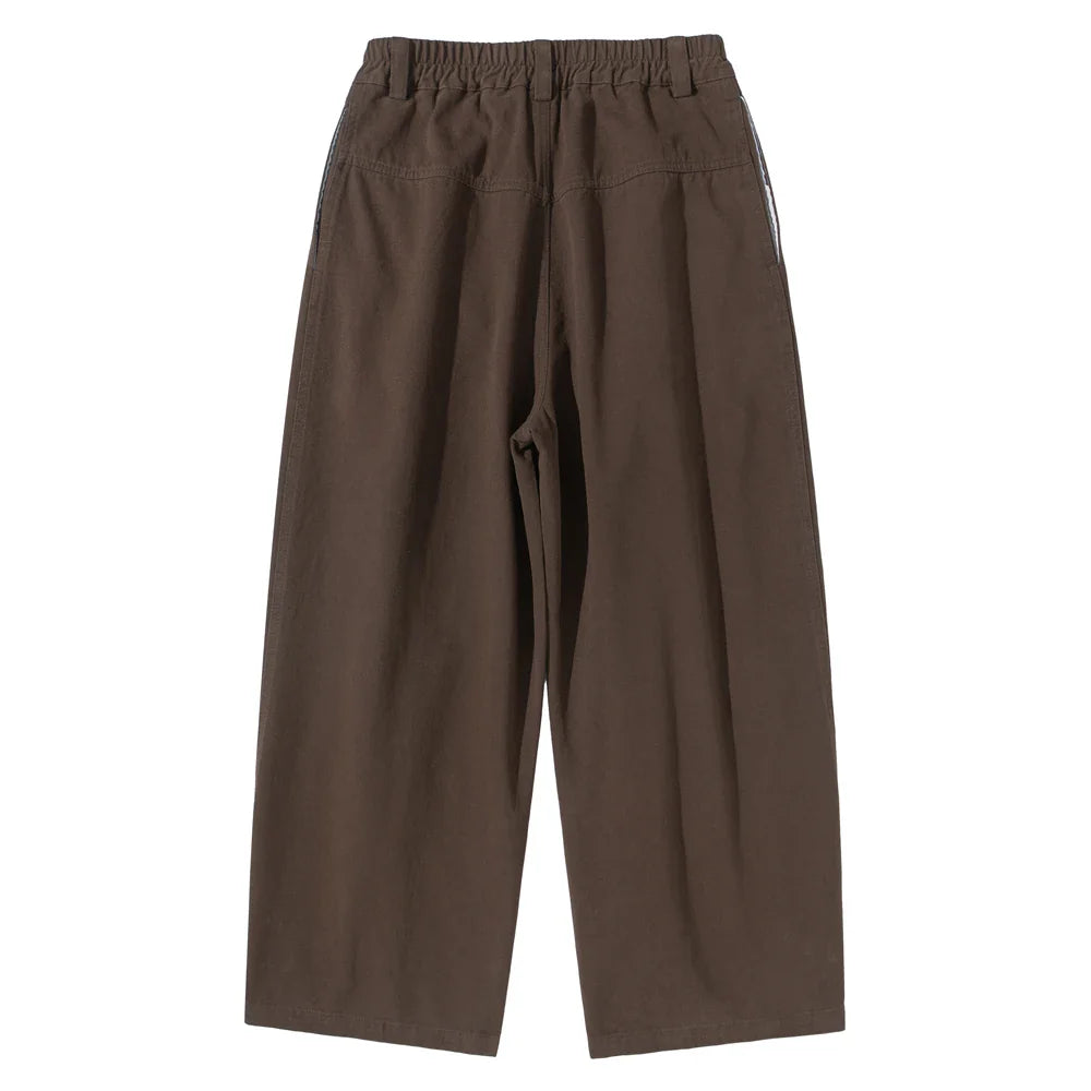 Everyday Pleated Wide Trousers