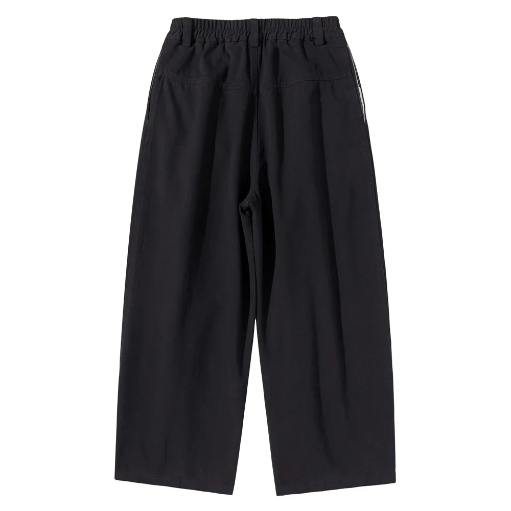 Everyday Pleated Wide Trousers