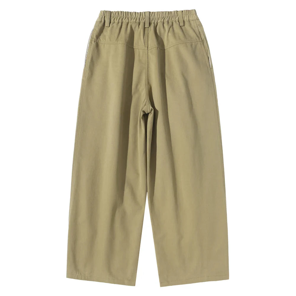 Everyday Pleated Wide Trousers
