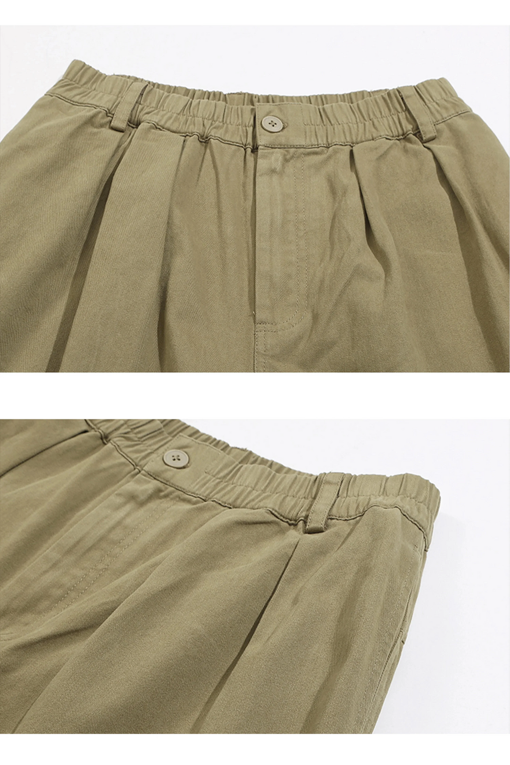 Everyday Pleated Wide Trousers