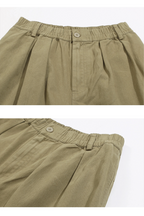 Everyday Pleated Wide Trousers