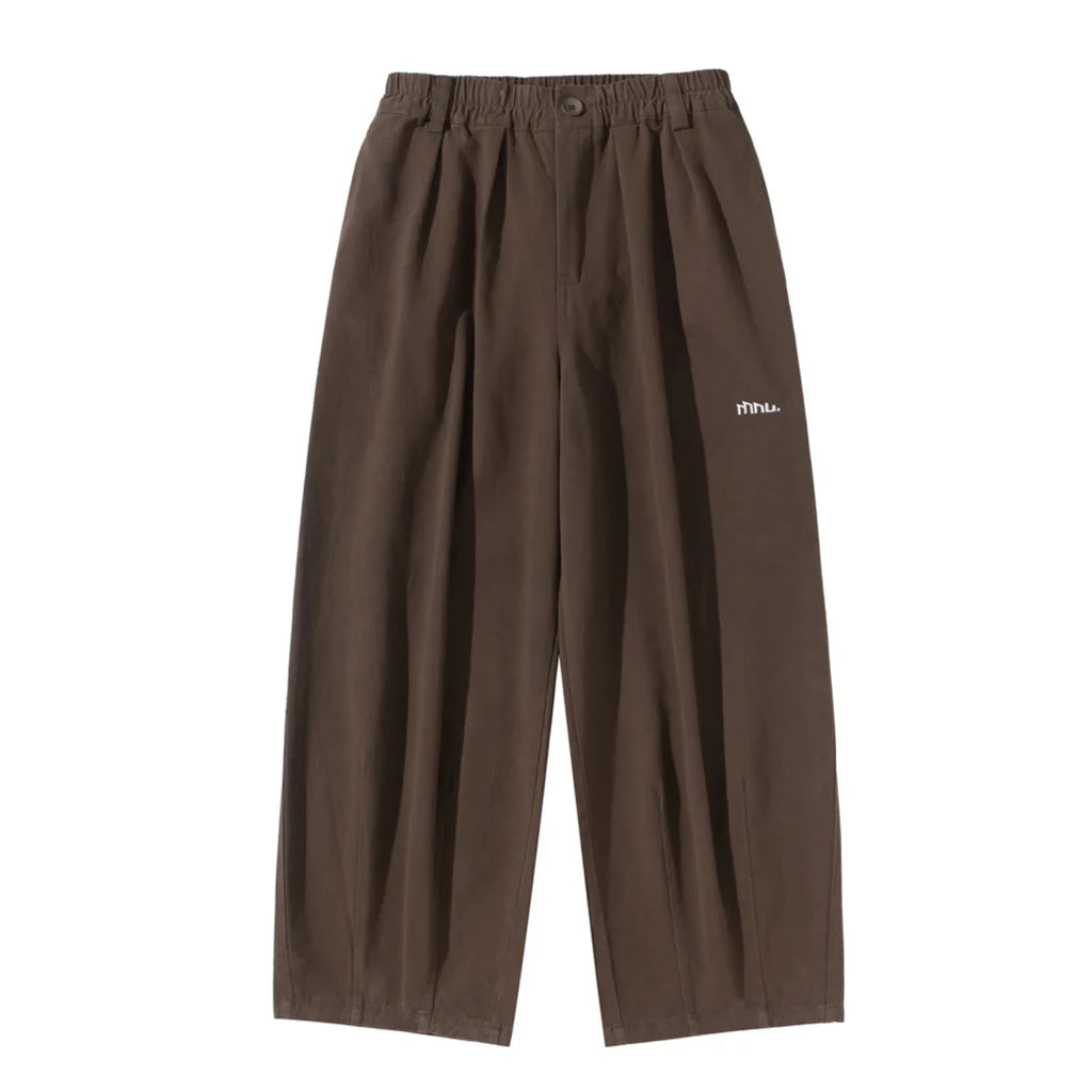 Everyday Pleated Wide Trousers