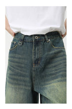Extra Long Length Vintage Wash Jorts