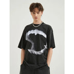 Fangs Graphic Acid Wash T-Shirt