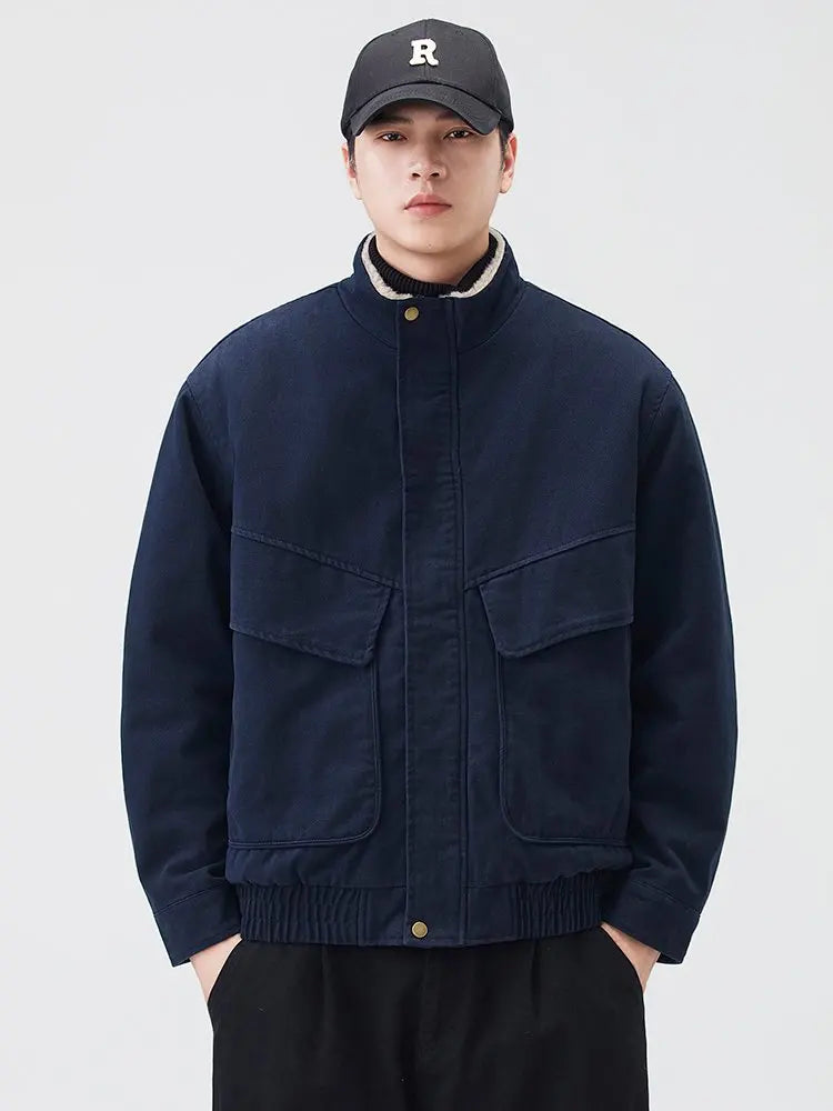 Fleece Lined Utility Jacket