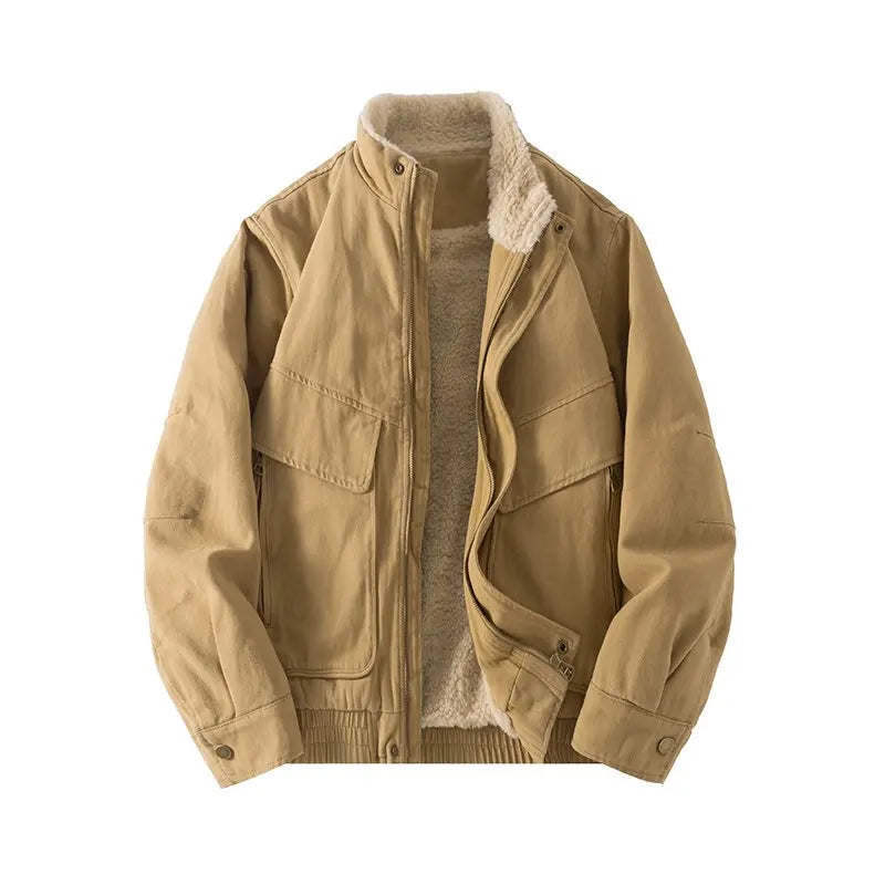 Fleece Lined Utility Jacket