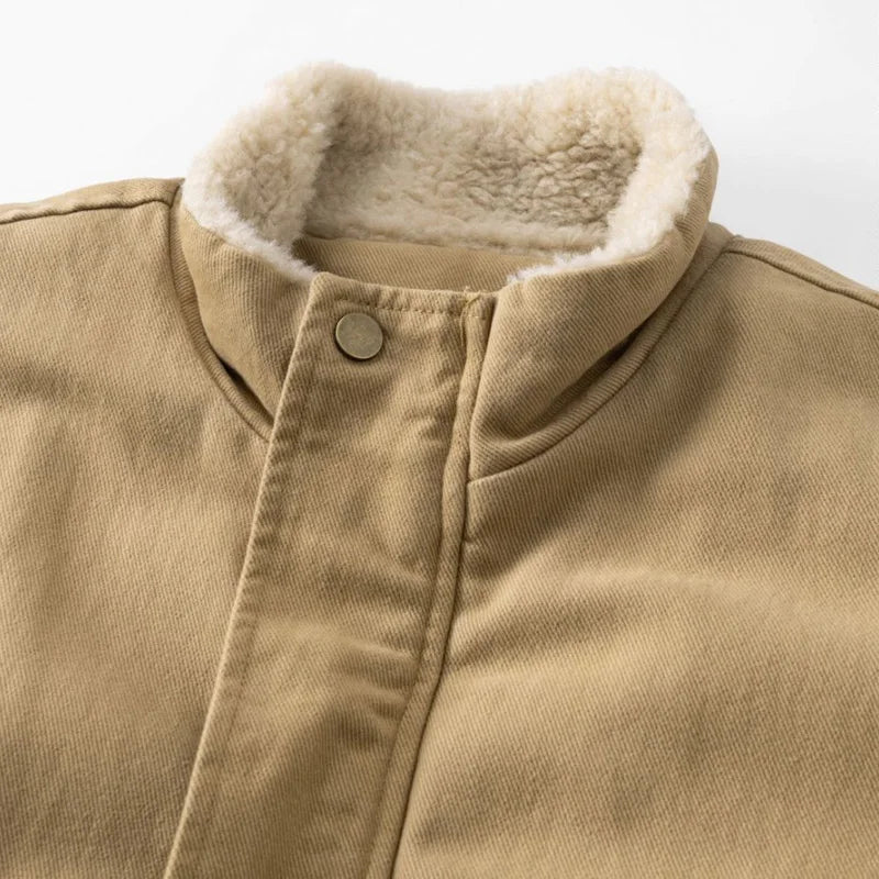 Fleece Lined Utility Jacket