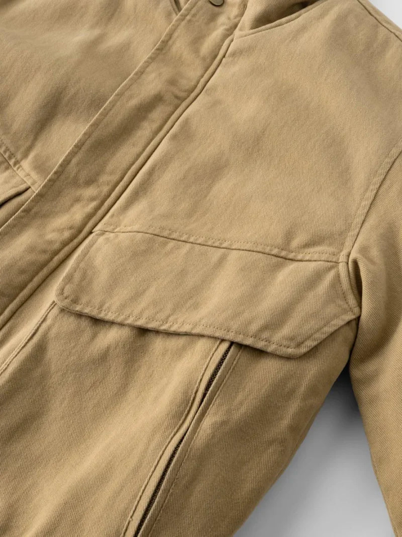 Fleece Lined Utility Jacket