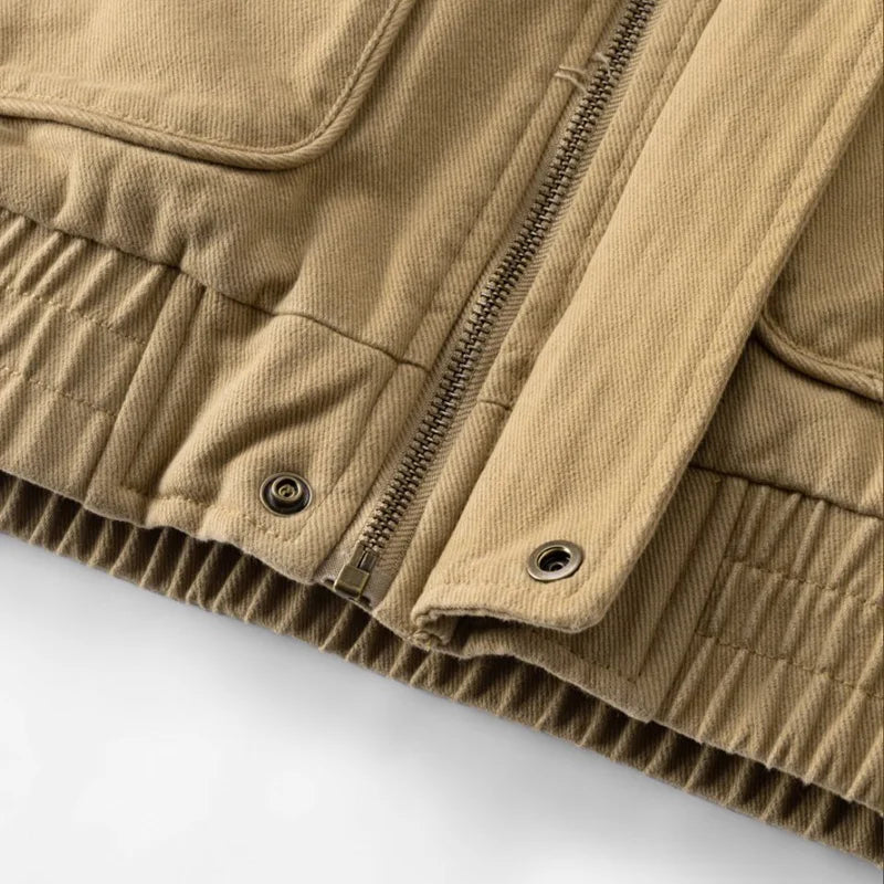 Fleece Lined Utility Jacket