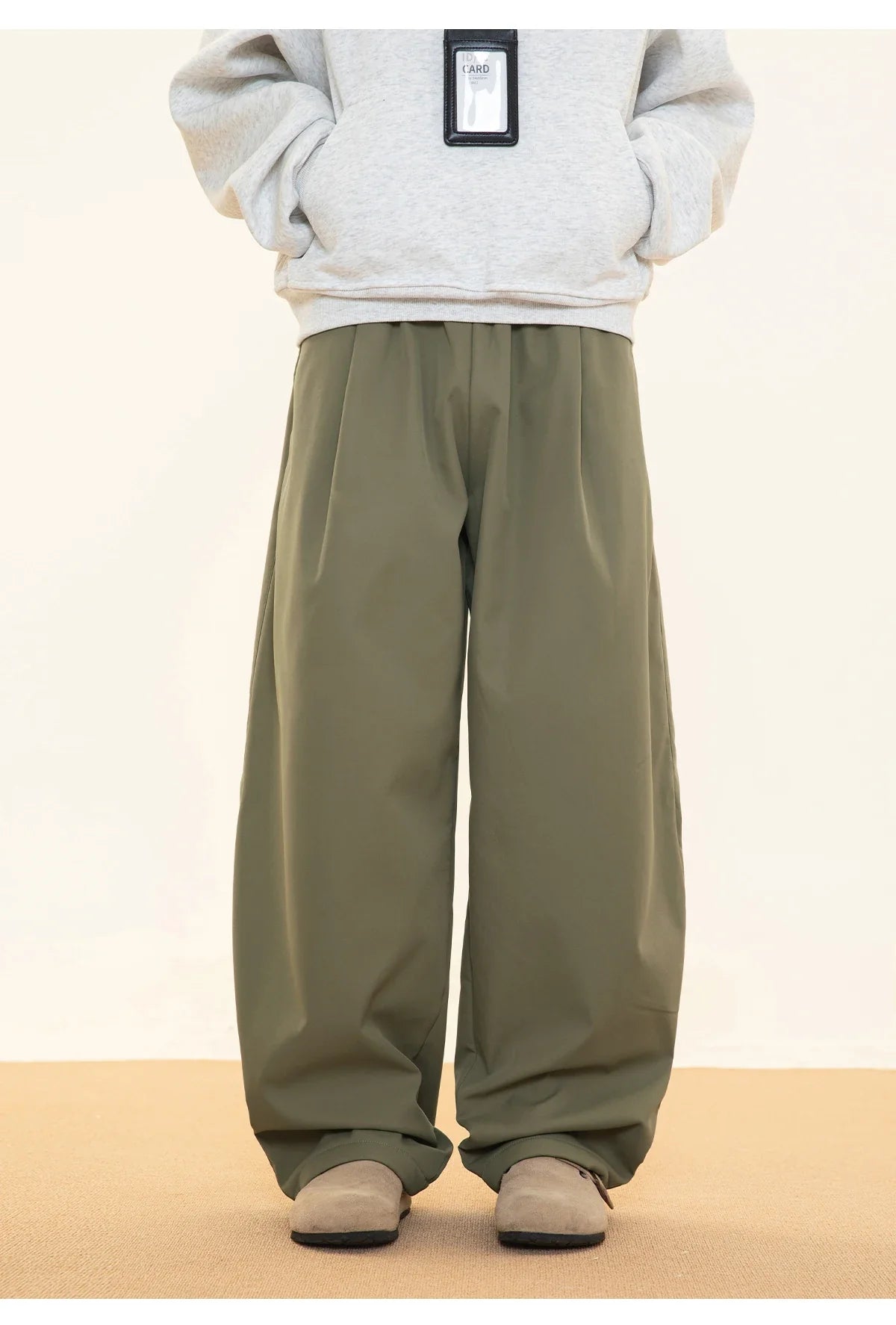 Fleece Lined Wide Leg Pants