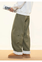 Fleece Lined Wide Leg Pants