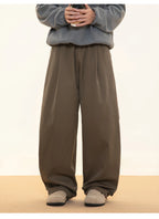 Fleece Lined Wide Leg Pants