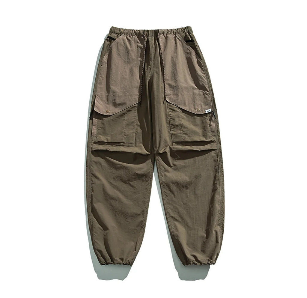 Functional Ripstop Wide Cargo Pants
