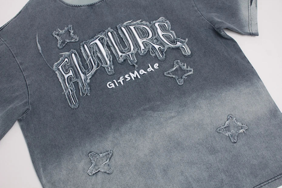 GLFS 'Future' Distressed T-Shirt