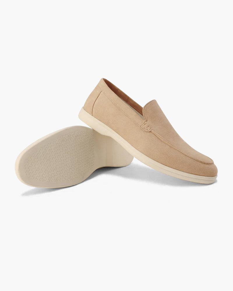 Suede Loafers with Classic Elegance