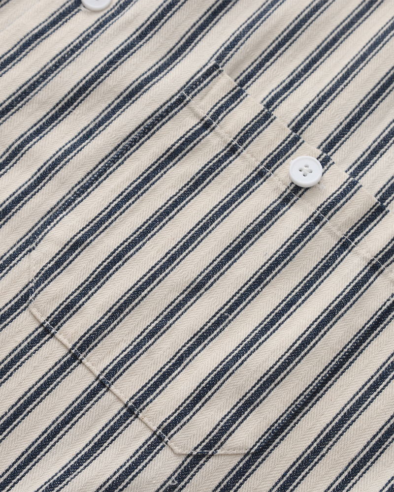 Classic Striped Dress Shirt for Men