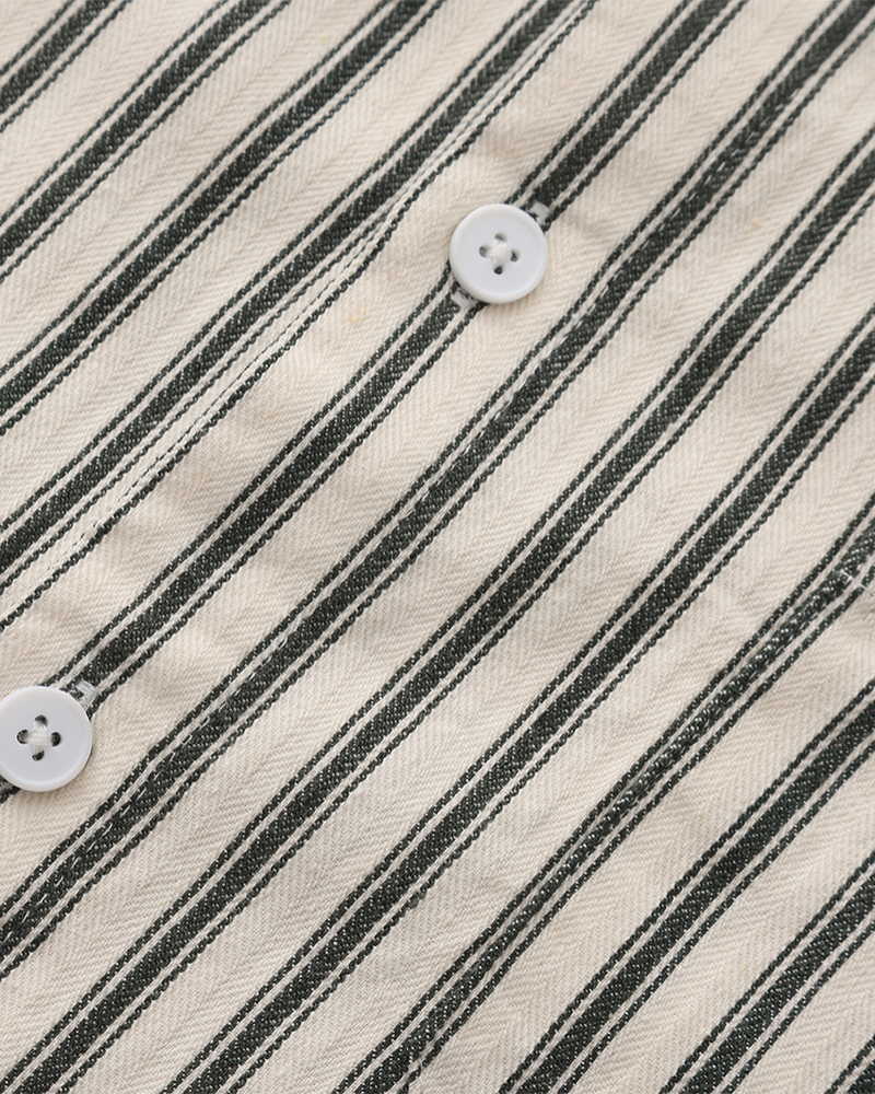 Classic Striped Dress Shirt for Men