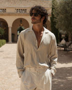 Classic Striped Dress Shirt for Men