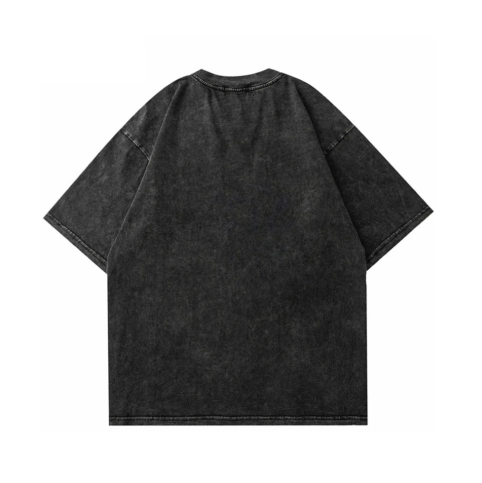 'Heaven' Acid Wash Graphic T-Shirt