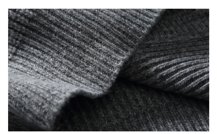 Heavy Ribbed Knit Jacket
