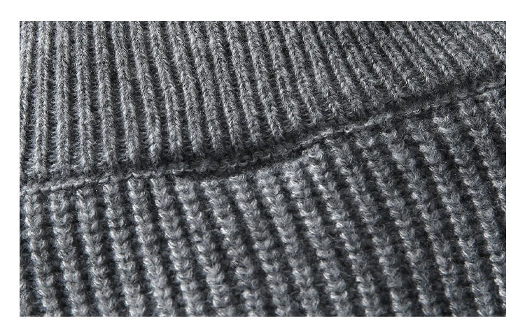 Heavy Ribbed Knit Jacket