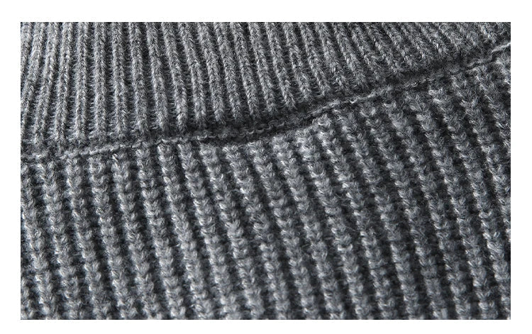 Heavy Ribbed Knit Jacket