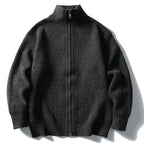 Heavy Ribbed Knit Jacket