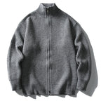 Heavy Ribbed Knit Jacket
