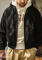 Hooded Workwear Canvas Jacket