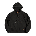 Hooded Workwear Canvas Jacket