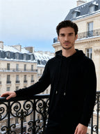 Luxurious Cashmere Pullover Hoodie