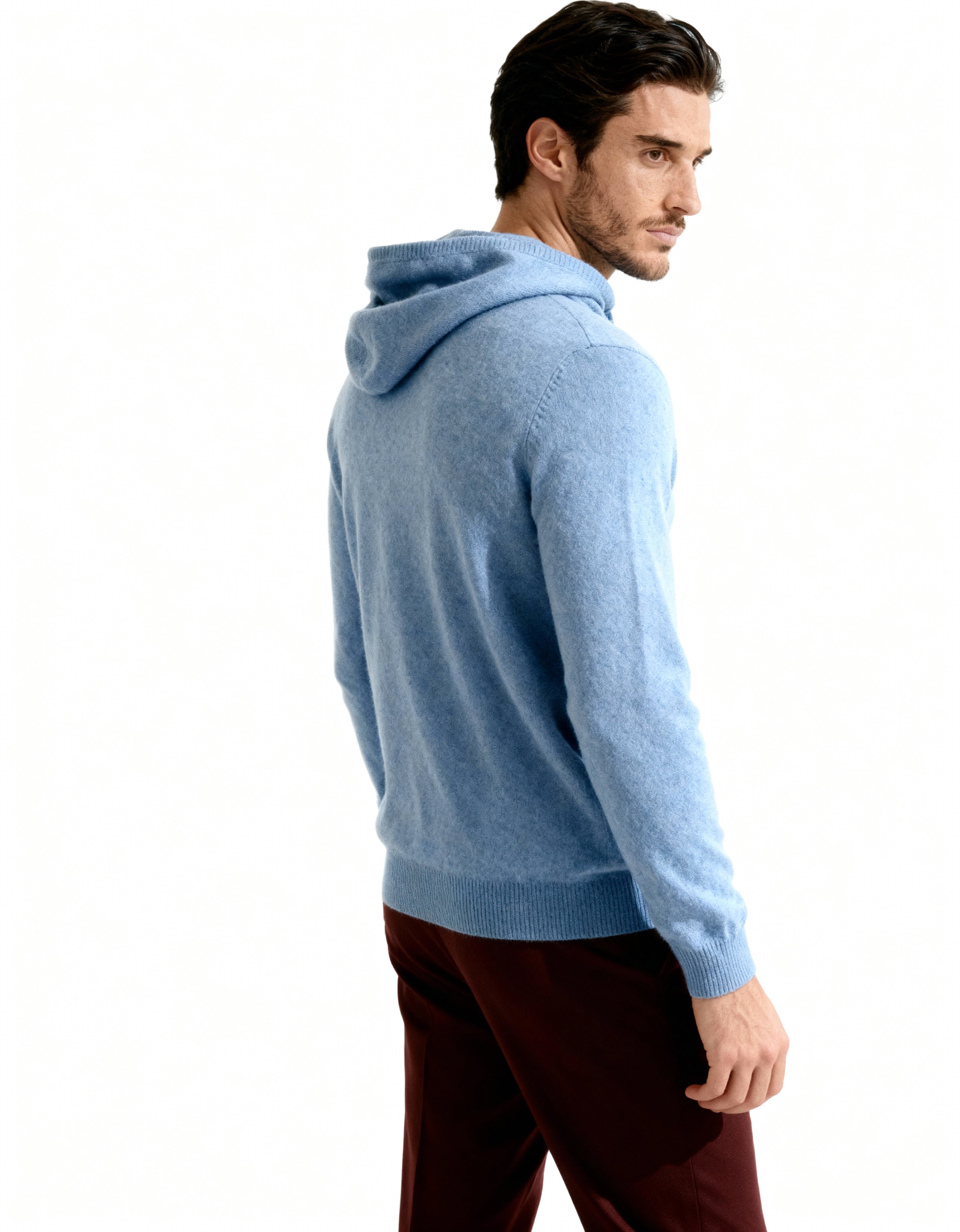 Luxurious Cashmere Pullover Hoodie