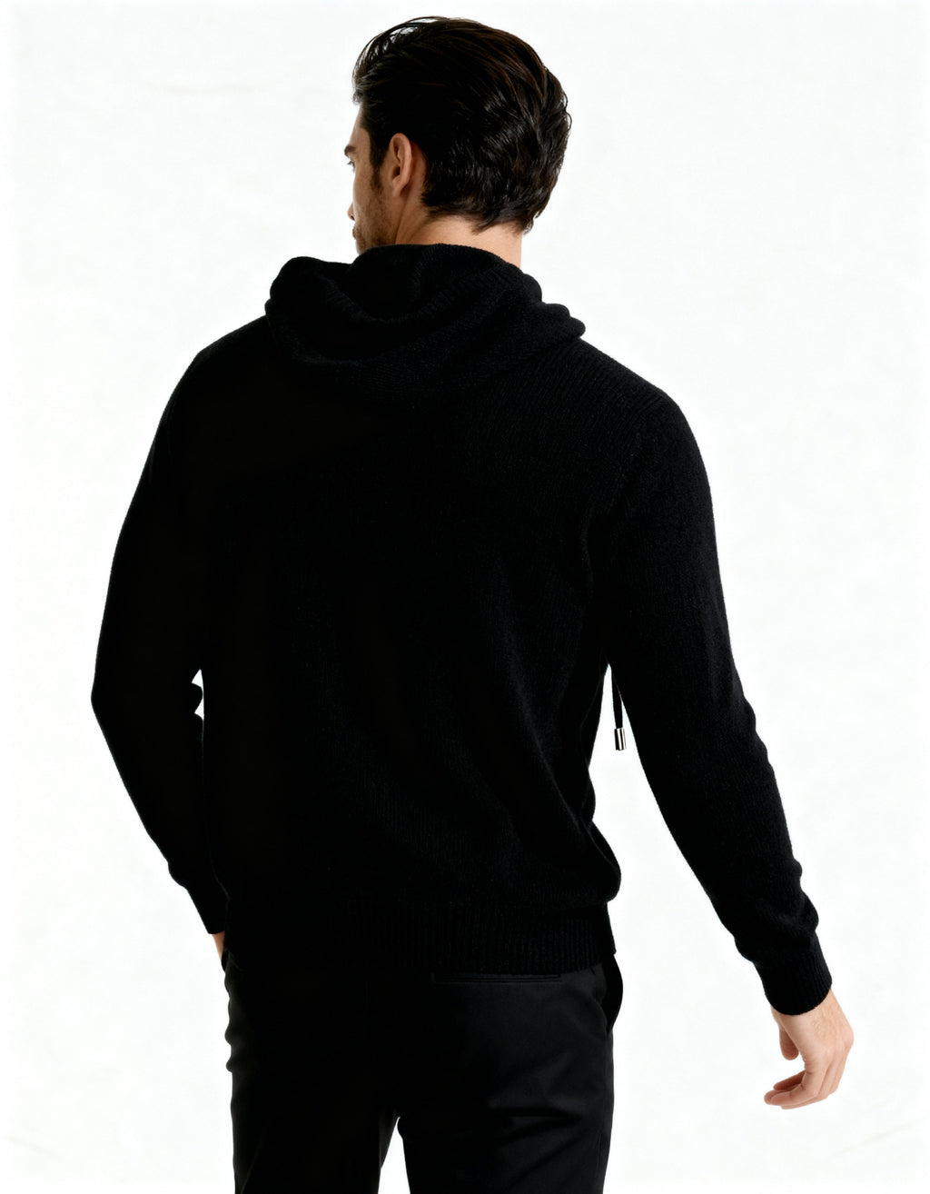 Luxurious Cashmere Pullover Hoodie