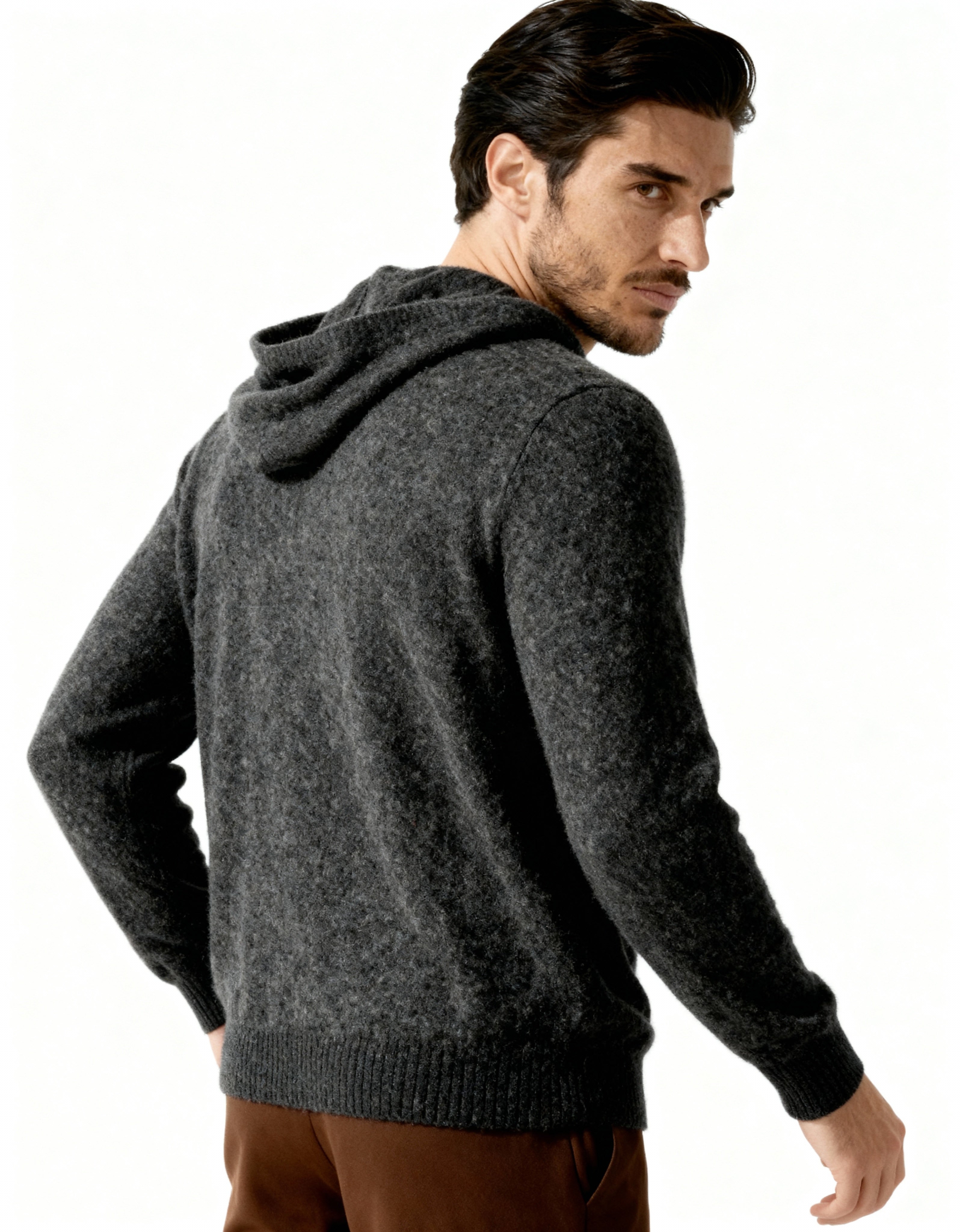 Luxurious Cashmere Pullover Hoodie