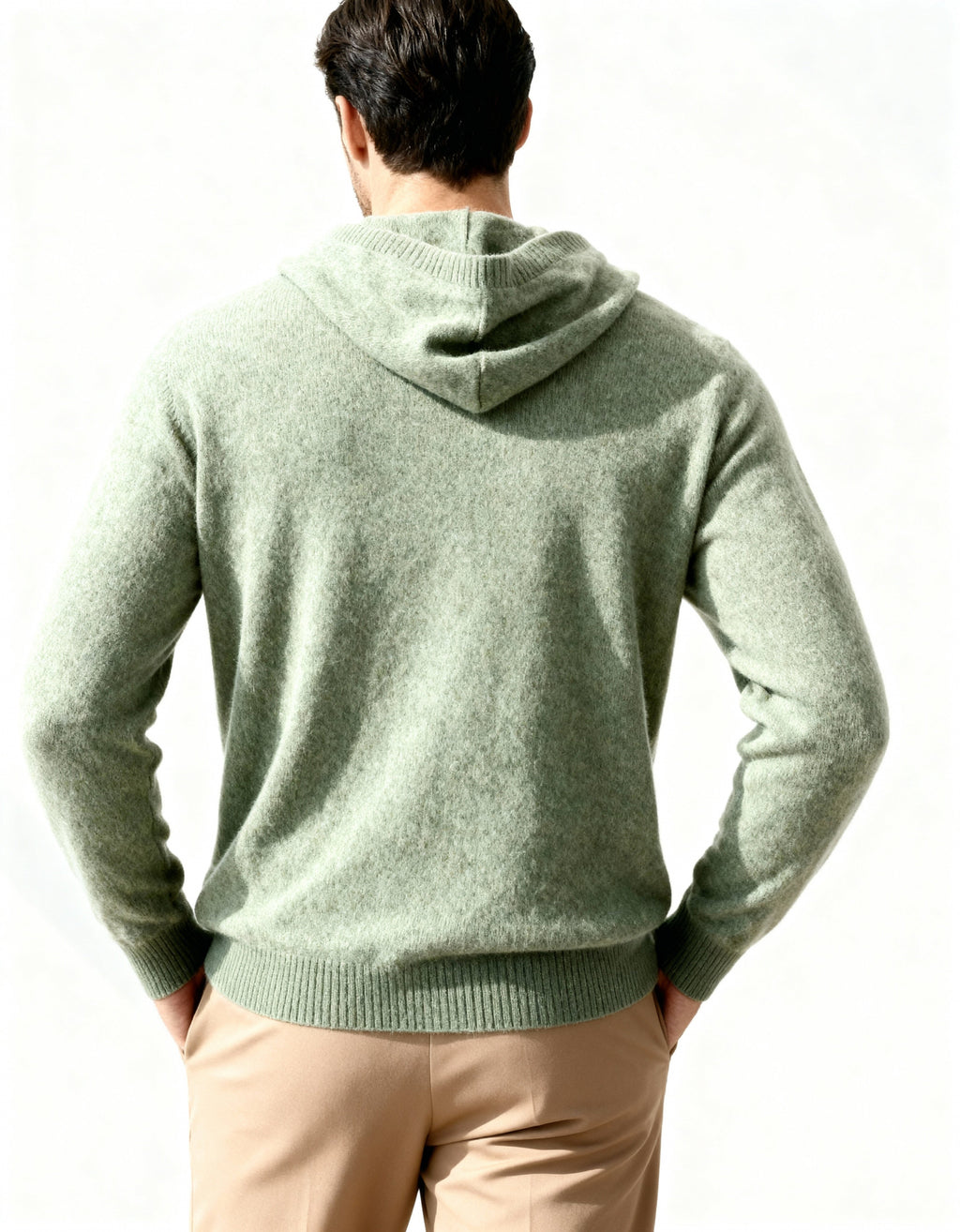Luxurious Cashmere Pullover Hoodie