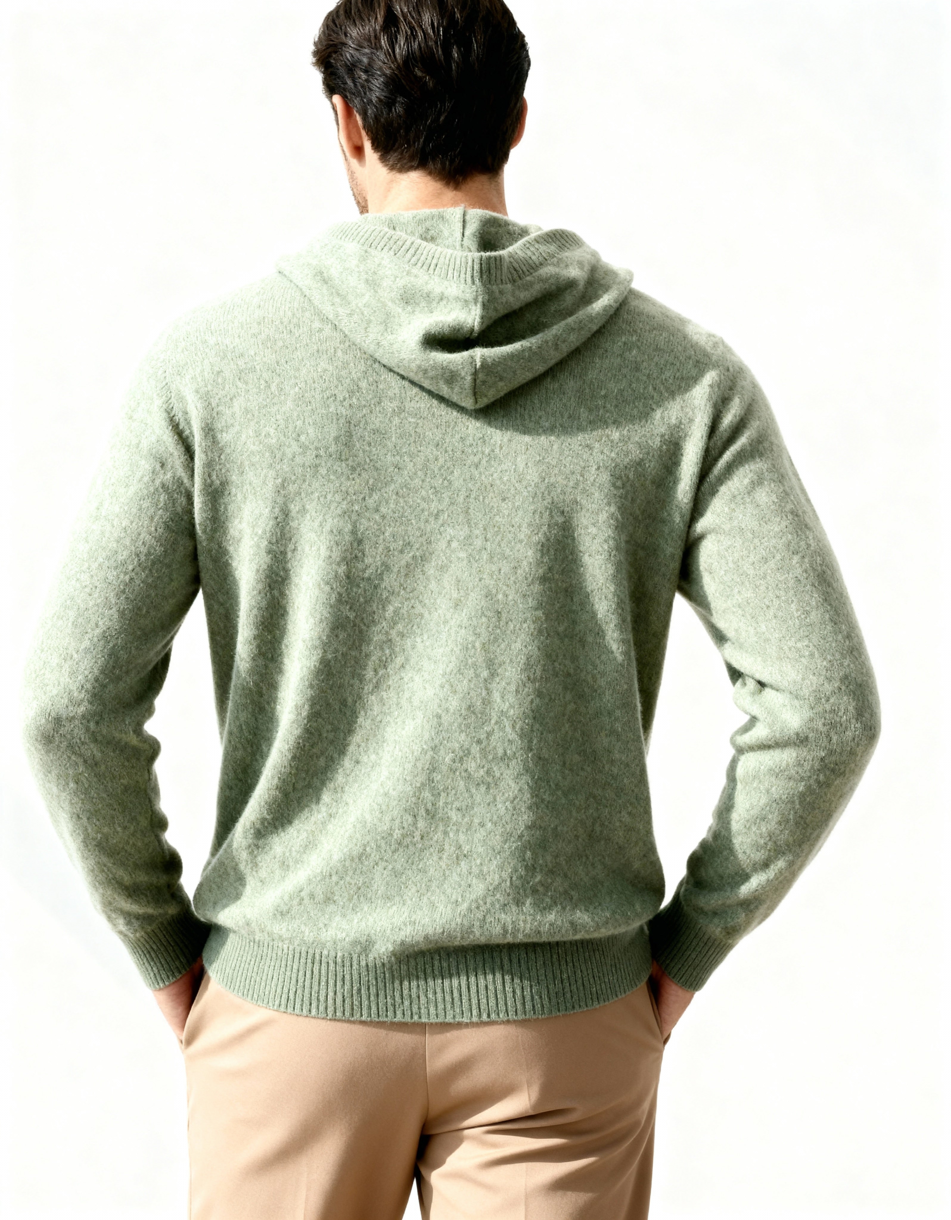 Luxurious Cashmere Pullover Hoodie